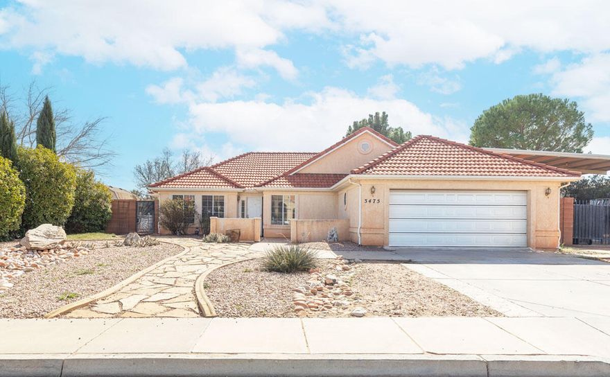 Located in the desirable Arrowhead Mesa subdivision, this 1995-built single-level home offers 3 bedrooms--including an oversized primary suite with a private walk-out door--2 bathrooms and a versatile den. The fully fenced yard features block walls with metal gates, plus an oversized RV pad -w- cover (2009 blt.) for all your toys.  
Ready for your personal upgrades, this home is a canvas with endless potential. Once updated, you'll find that surrounding neighborhood values, more than support your investment--making this an opportunity you won't want to miss. 
Step outside and feel instantly connected to everything you need. Great schools, everyday essentials, favorite local restaurants, and miles of outdoor adventure are all just moments from your door. Whether it's biking the kids to sc picking up fresh ingredients for dinner, or heading out for a sunset hike, life here feels easy, welcoming, and perfectly in step with your day. Not to mention the historical downtown of Santa Clara, a destination for locals and visitors alike.