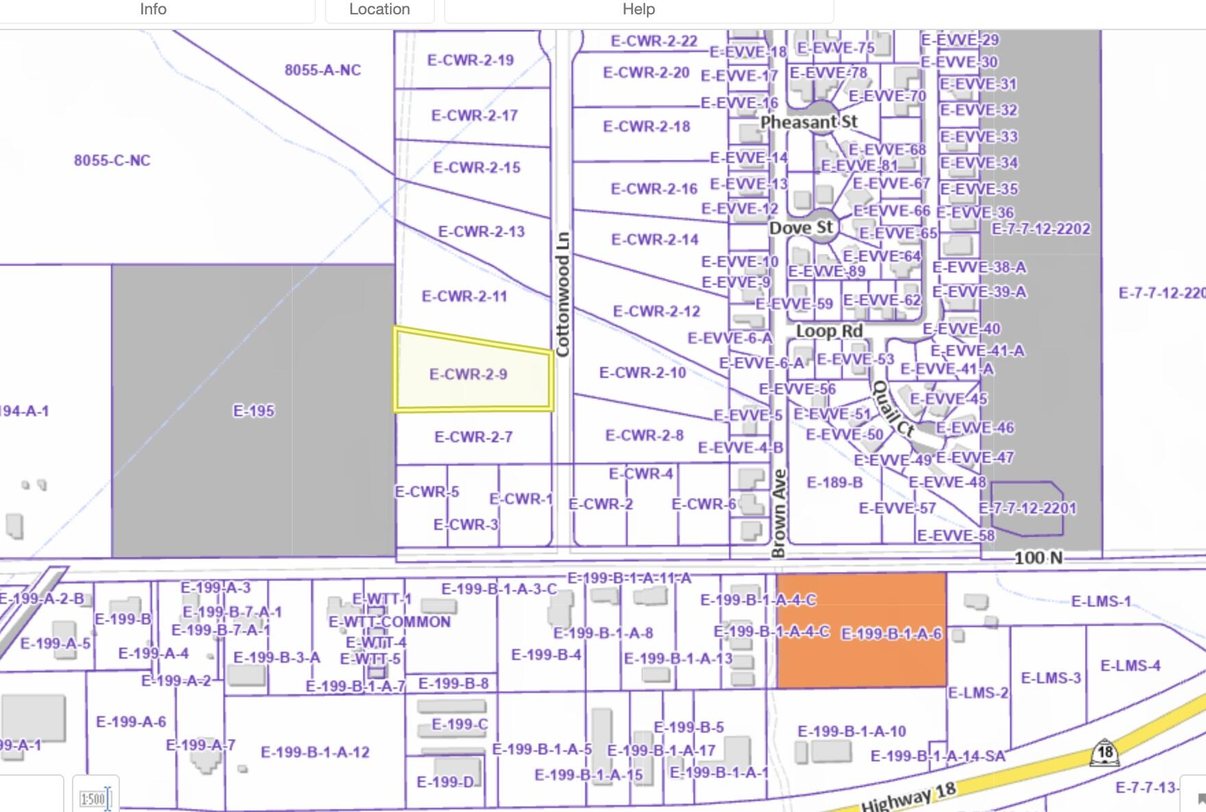 COTTONWOOD RANCHES SUB - Land