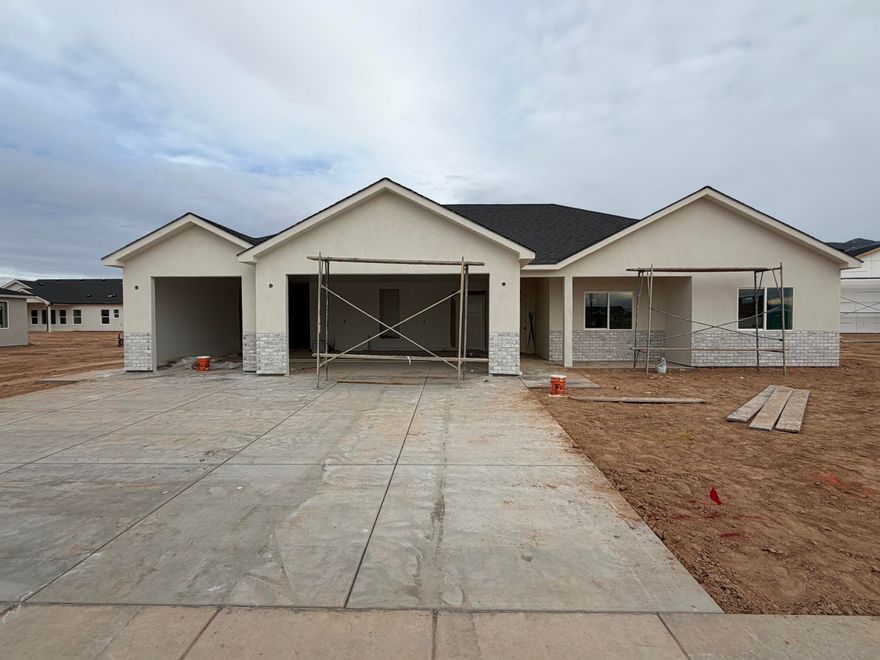 Welcome to this beautifully built new construction home in a brand-new subdivision within a rapidly growing community. Thoughtfully designed and built with quality in mind, this home comes fully fenced and front yard landscaped, offering move-in-ready convenience and privacy. Enjoy a prime location close to schools, shopping, and everyday amenities, making daily life easy and accessible. A perfect blend of modern living, comfort, and location—don't miss your chance to be part of this exciting new neighborhood. Owner/Agent