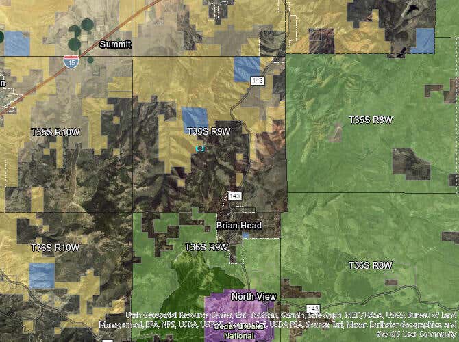 Photo of 20 Acres W West of Dry Lakes RD, Brian Head, UT 84719 (MLS # 26-273395)