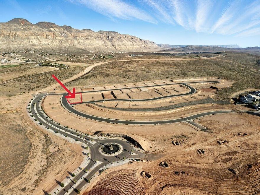 Corner view lot located in the newest phase of North Slope at Copper Rock. in great proximity to many of Southern Utah's best adventures.
