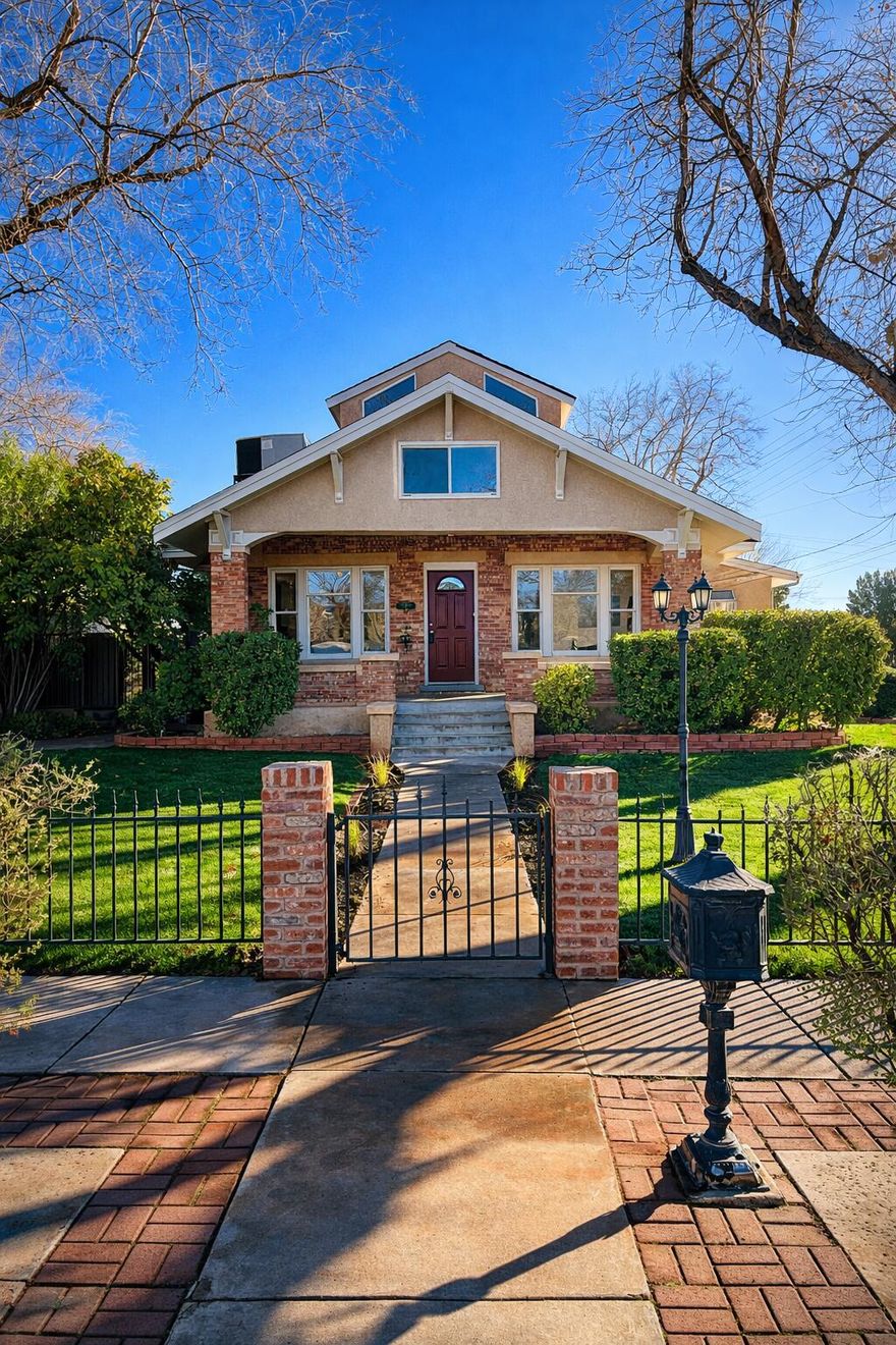 Built in 1919, this timeless St. George home is rich with character and classic charm that can't be replicated. Located in one of the city's most established neighborhoods, the property blends historic appeal with livable space, offering unique architectural details, warm character, and a welcoming atmosphere throughout. With generous square footage and a layout full of personality, this home is ideal for buyers who appreciate craftsmanship, history, and the feel of a truly distinctive residence. Conveniently located near downtown St. George, parks, dining, and local amenities, this is a rare opportunity to own a piece of St. George history.