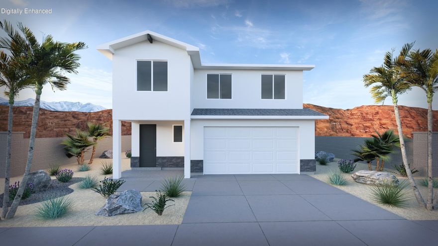 Welcome to desert paradise, The Preserve at Alaia (formerly known as Stucki Farms). Featuring our best price per square foot single family home the Sapphire floor plan, this community is adjacent to the stunning and luxurious surf club at Zion Shores! This exceptional neighborhood offers a perfect blend of modern living and outdoor adventure. Situated near exciting off-roading trails, minutes from St. George, and only 45 minutes from Zion National Park! This Visionary home is built with 2x6 framing and R-50/R-19 insulation for extra heat/cooling efficiency year-round. Experience the joy of living in a vibrant community designed for those who appreciate nature, quality craftsmanship, and a convenient lifestyle. This home is powered by Dixie Power.