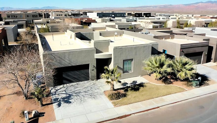 With 5 bedrooms, everyone can find a place that they love in this beautiful home tucked away in the red sands of southern Utah. The kitchen has a table with 8 comfortable chairs, with 4 barstools at the counter. The great room has a Smart TV, with a large sectional and chair, so plenty of seating and room to relax! High-Speed Internet - A large master suite, with king bed, and ensuite bathroom. The master has a private French door going out to the backyard patio. Outdoor seating area, with a BBQ grill and two padded lounge chairs. The pool is available year-round. The kitchen is fully stocked. There is no smoking on or near the premises. There will be a minimum of $200 fine for either infraction. The property has a 2-car garage.
Utilities included in monthly rent.