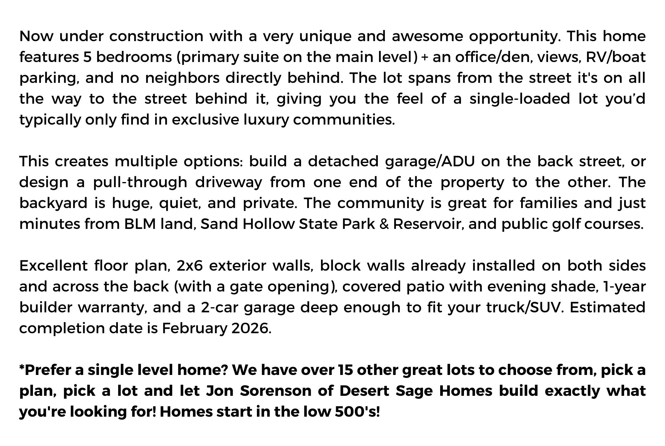 CORDERO - Residential