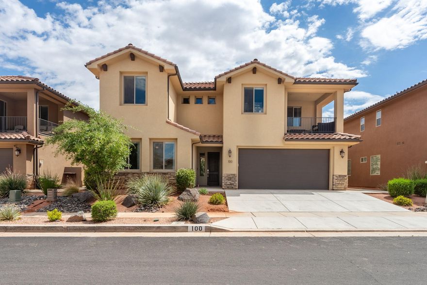 This is a rare opportunity to own an amazing single-family home that is nightly rental approved and comes fully furnished! Located in Paradise village at Zion, the prestigious resort in Santa Clara, Utah. The home has 6 bedrooms and 7 bathrooms.  This paradise retreat is the ultimate getaway home and has everything you need to provide an amazing family or vacation home. This home has amazing views of the red mountain and snow Canyon's red rocks. Located directly across from the lazy river water park. The upper deck overlooks the waterpark and pools. This home is a complete package! Sleeps up to 22 people, and it is great for your family or multi family getaway. Spend the day relaxing by the pool or playing in the waterpark.  At night light up the grill and have a family game night with the ping-pong table and hot shot or have a movie night on one of the 75 inch smart TVs. From the first day of your stay, this will become a family favorite getaway location. Located just a few miles north west of St. George, Paradise Village in Santa Clara Utah is a gorgeous community and resort perfect for the whole family! With so much to offer this resort includes two swimming locations, one with a waterpark, lazy river and hot tub and the other two large pools and a hot tub!