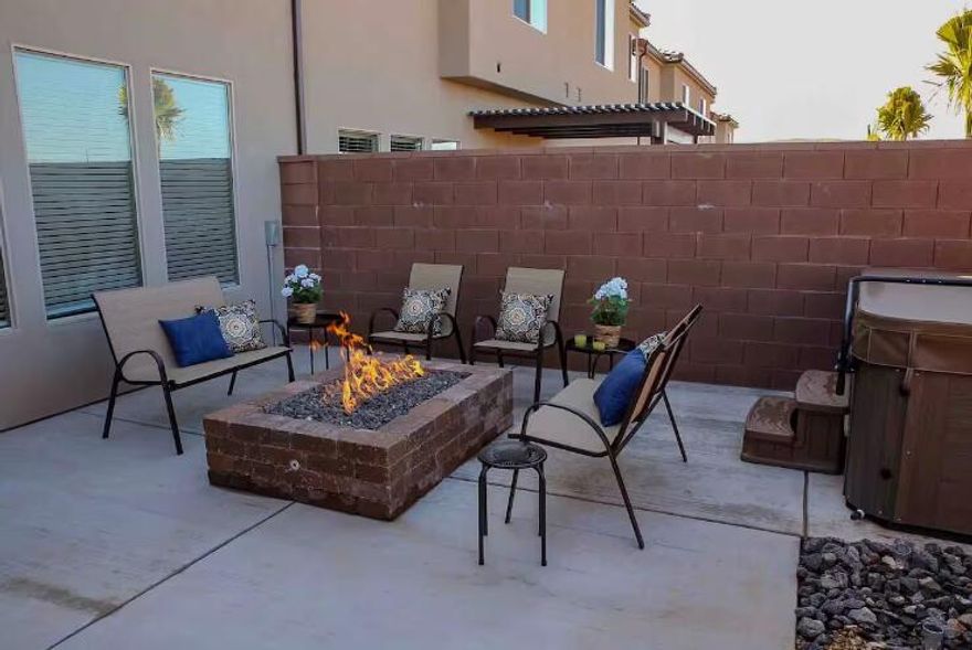 Fully Furnished Vacation Rental in Amazing Washington Location. Open Floor Plan with 3/4 Bath on Main Floor. Outstanding Private Patio with Grill, Fireplace and Hot Tub. Quartz Counters, Stainless Appliances, Walk in pantry and dedicated Owners Closet under Stairs. Upstairs is a 2nd Large Family Room, Primary Bedroom with Attached En Suite Bathroom. Separate Tub and Shower and Walk in Closet. 2 Additional Bedroom, Full Bathroom and Laundry. Shared RV Parking on Site, Private Community Pool heated year round. Access to Biking and Hiking Trails. Close proximity to freeway, shopping and dining. Square footage figures are provided as a courtesy estimate only. Buyer is advised to obtain an independent measurement