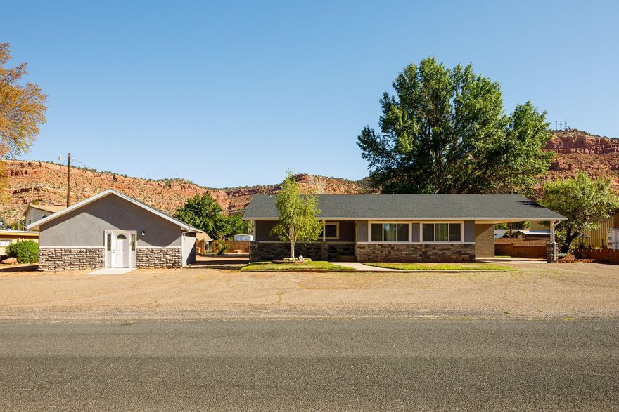 Discover the perfect blend of space and versatility in this stunning 4-bedroom, 3-bathroom home with a partially finished basement and a casita! The main home features a bright and welcoming layout with four spacious bedrooms, a full bathroom, a three-quarter bathroom, and a half bathroom for ultimate convenience. The basement living room provides extra space for relaxation, entertainment, or a home office. Adding to the appeal is the separate casita, complete with its own kitchen, living room, main bedroom, and full bathroom, making it perfect for guests, extended family, or rental opportunities. Situated in a desirable neighborhood, this home offers ample living space, a functional layout, and endless possibilities. Don't miss out on this unique opportunity- call and schedule your showing today!