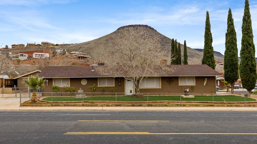 Here's an immaculate updated  home with a ton of potential. Think of the garage as a blank slate: you could turn it into a casita, a little salon space, or a workshop. Inside, there's room to add a fourth bedroom or use the space however you need. Plus, you've got RV parking and a bunch of recent upgrades: new roof, new AC, new heater, and fresh flooring all done in the last two years. It's ready for someone to come in and make it their own.