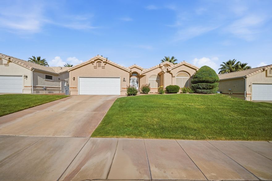 Set on a premium homesite in a quiet 55+ neighborhood, this residence offers both privacy and scenic surroundings with tranquil water views just beyond the backyard. The home has seen tasteful updates throughout, creating a clean, comfortable, and move-in ready feel.

Designed for low-maintenance living, the community HOA takes care of landscaping and water, while also providing access to a clubhouse, swimming pool, fitness facilities, and pickleball courts--ideal for those looking to stay active and social without the upkeep.

Whether you're seeking a full-time residence or a lock-and-leave getaway, this property offers the perfect balance of convenience, comfort, and lifestyle. Agents--please refer to private remarks for additional details.