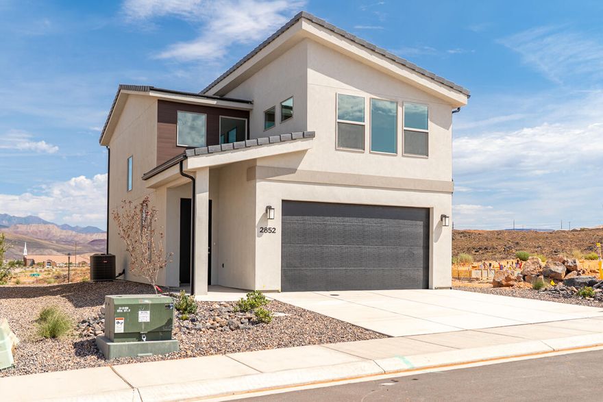 3 bed, 2.5 bath home with a 2-car garage in the brand-new Paraiso community by Salisbury Homes. Features include EVP flooring in main living areas and bathrooms, upgraded carpet in bedrooms, quartz countertops throughout, stainless steel gas appliances (fridge not included), modern cabinets, and kitchen backsplash. Community park, trails, and amenities nearby. NOTE: Interior and exterior finishes are predetermined and may change. Photos are examples of the finishes are also subject to change. TAKE ADVANTAGE OF A $7,000 LENDER INCENTIVE AND GET A LOWER RATE! Buyer/agent to verify all info.