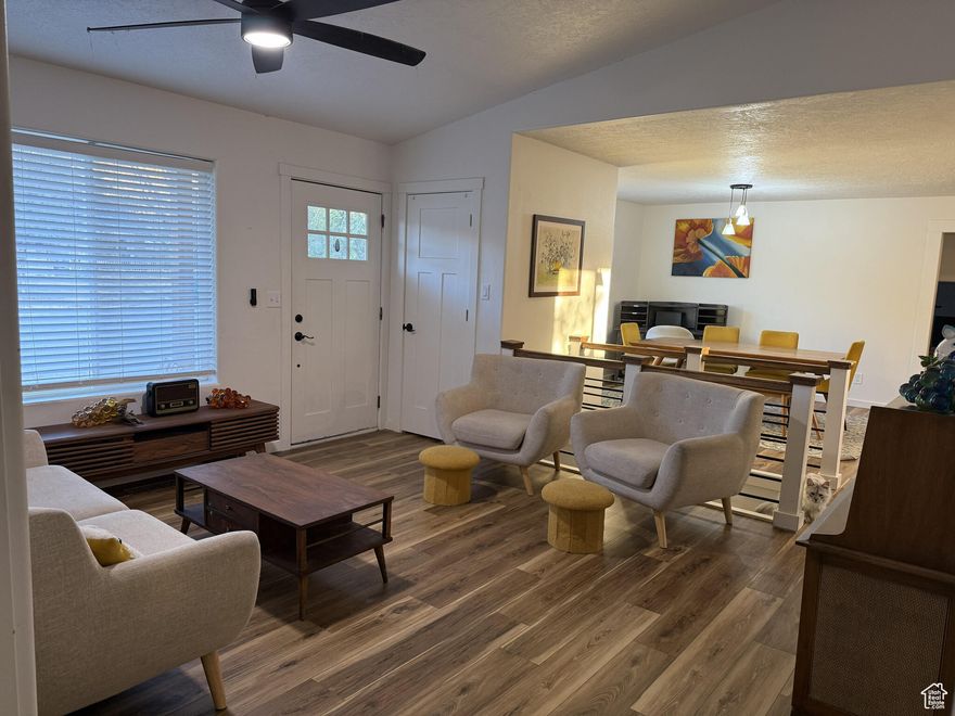 This lovely property includes a 500 sq. ft. mother-in-law apartment/casita with its own private entrance — perfect for guests, extended family, or potential rental income. This beautifully maintained home featuring a stunning, updated kitchen complete with a stylish backsplash, large island perfect for casual dining and conversation, and brand-new appliances. You'll love the spacious walk-in pantry and beautiful flooring that flows throughout the main living areas. Enjoy relaxing under the shade of mature pecan trees in the backyard, or step into the walk-out basement, offering additional living space and endless possibilities. This home combines comfort, functionality, and charm - don't miss the chance to make it yours!