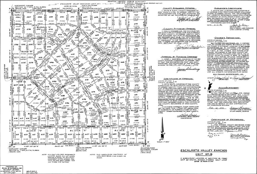 Check out this 5 acre property located at Escalante Valley Ranchos Subdivision! This property has road access so you can easily locate and visit the neighboring cities and towns nearby. This land has different recreational areas close by, shooting range and the Brian Head Ski resort. The Three Peaks Recreation Area is made up of volcanic rocks and hills. The area features rock climbing, picnics, fishing off-road vehicle use, and bike riding.

This piece of Utah land for sale has very low property taxes, especially considering its size, and the area has mild weather and lots of peace and quiet. If you want a place to raise lots of cattle or sheep, you can find it here, and you will be in good company with the other livestock owners in the area. Utah has seen steady growth for several years now, and that's not likely to change anytime soon. You could also use it as a Quiet Getaway to build a home? Are you looking to Invest in Land? This property in Beryl offers endless possibilities. 
Connect to Dixie Power with power lines near by or install Solar if wanting to be energy independent. Fiber internet nearby. Middle & High School students can choose Iron or Washington County School District. With outdoor recreation so abundant in the surrounding areas; bring your ATVs or horses, watch the beautiful sunsets with unobstructed views and stargaze at night. Grocery store located in Enterprise. Cedar City and St. George are within a 50 minute drive. So why not hitch your wagon to this robust local economy and make this Utah land for sale yours? You won't regret it!
Power at road. Water shares can be bought separately.
Property Details:
State: UT
County: Iron
Subdivision: Escalante Valley Ranchos Unit
Size: 5
Zoning: Residential
Terrain: Level
Road Access: Dirt / Gravel Road
Power: In the area only one street over.
Water: Would be Well or Hauling
Time limit to build: None - hold as long as you want
Annual Taxes: $46.88
