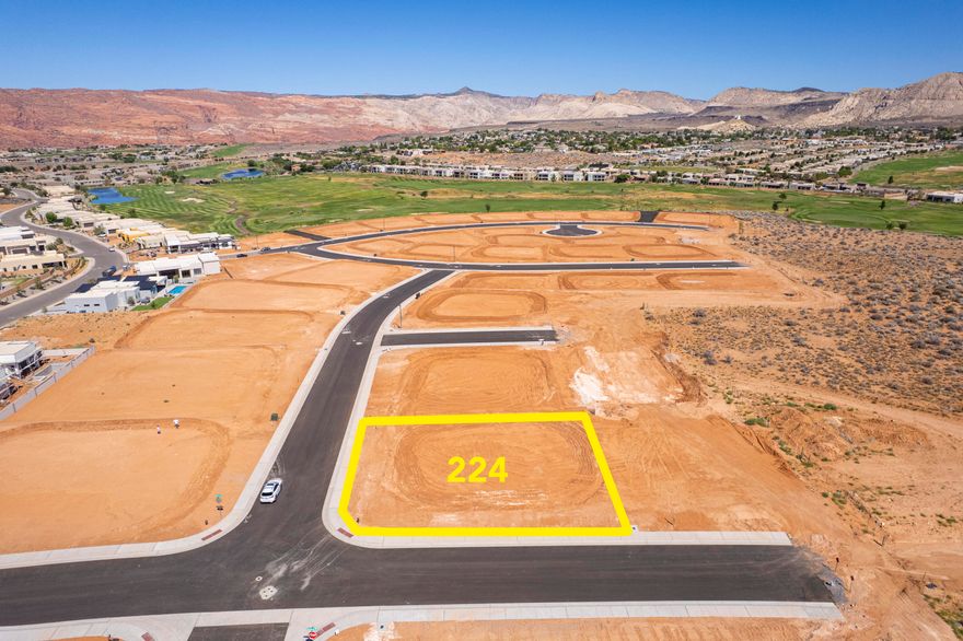 Prime .29- acre lot in the prestigious Yellow Knolls subdivision at the Ledges of St. George.  Enjoy stunning views of Snow Canyon, Fish Rock and the golf course. Perfect for a custom home surrounded by red rock beauty and outdoor adventure.