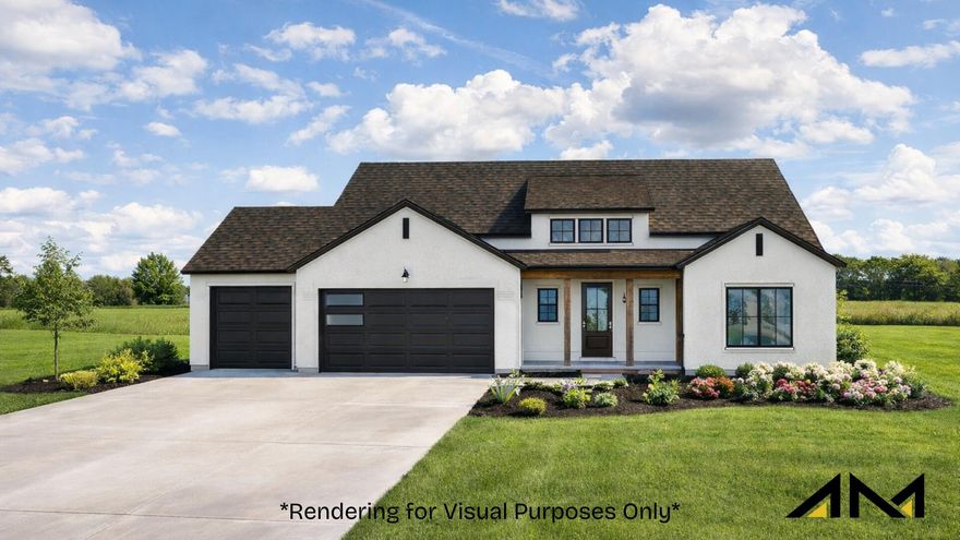 Welcome to the Dawson floor plan — now available in the desirable Iron West subdivision! Already a favorite in Settlers Square, this layout offers thoughtful design, quality finishes, and a warm, inviting feel throughout. The open-concept great room features a beautiful fireplace and flows seamlessly into the kitchen and dining areas, creating an ideal space for everyday living and gathering. This home includes 4 bedrooms and 2 bathrooms, including a spacious owner's suite complete with a large walk-in closet and a comfortable ensuite bath. The 3-car garage provides plenty of parking and storage, and the covered front and back patios make it easy to enjoy outdoor living in every season Situated on a ¼ acre lot, this home also comes with front landscaping included. With 1,912 sq. ft. of single-level living, stunning finish selections, and a great location within a growing community, the Dawson offers both comfort and style.

Come see why this floor plan is so well-loved.