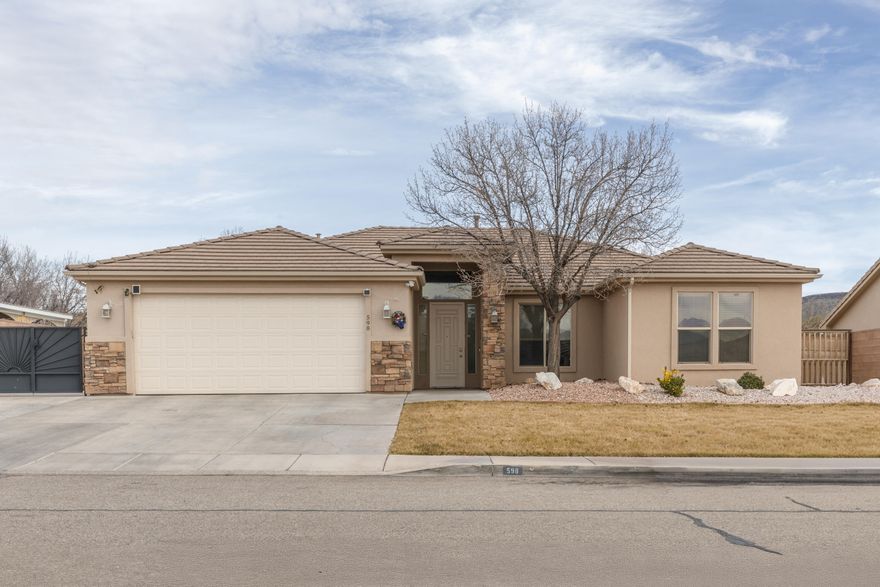 Cozy 4 bedroom home on the lovely west side of town close to shopping, schools, and outdoor trails. Newer paint and floors in the living area. Large fully fenced backyard with many possibilities. RV parking, solar panels paid for, and no HOA