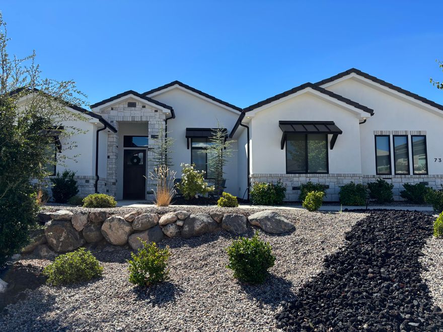 VERY MOTIVATED SELLER!!!

Exquisite almost new and rarely lived in across from The Reserve with views in the front and back of the immaculate home! 

Upgrades galore in this spacious 5 BR., 3.5 bath home PLUS DEN and with a 4 CAR GARAGE! 1 of the garages is deep enough for a long pickup.

Room for RV.

Very low HOA Fees!