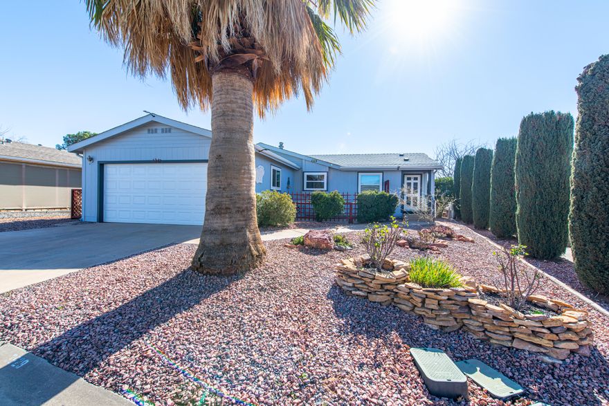 Vibrant 55+ Adult Community in LaVa Bluff Hurricane, UT. This home includes Refrigerator, dishwasher, stove, and washer/dryer. Very clean and well-kept home with a View of Pine Valley Mountain from your Kitchen window enjoy doing dishes again!! Located just minutes away from Quail Lake, and Sand Hollow reservoir. You can also enjoy the Sand dunes, and being 15 minutes from St. George.