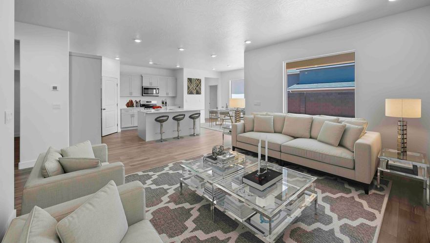 Our SLICKROCK home comes complete with your Primary bedroom with laundry in the walk-in closet on the main level! Open concept living on the main level and your office! Upstairs you'll find 4 bedrooms two full bathrooms and a massive loft, as well as a full laundry room! Need room for parking? Not only do you have your 2 car plus tandem garage you also have an attached 3rd car garage as well! 
Add in the best amenities in Southern Utah and you see why LONG VALLEY is the place to call home! 
The actual home may differ in color, material, and/or options. Interior pictures are of a finished home of the same floor plan and the available home may contain different options, upgrades, and exterior color and/or elevation style. Square footage figures are provided as a courtesy.