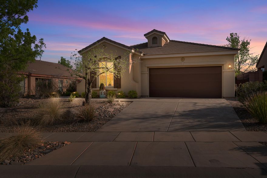 **Easy Living in Coral Canyon**

Well-kept and lightly lived in as a part-time home, this Coral Canyon property offers a comfortable layout with 3 bedrooms, 2 bathrooms, and a spacious two-car garage. New carpet has just been installed, giving the home a fresh, move-in-ready feel. Inside, you'll find built-in custom storage and an entertainment center, a large walk-in closet in the primary suite, additional cabinetry in the laundry room, and built-in cabinets in the garage for added organization. The backyard is set up for easy enjoyment with a covered patio, turf, and a putting green, all surrounded by mature palm trees and established landscaping. A rock water feature tucked among the palms adds a peaceful focal point and a nice touch of ambiance. Located in a neighborhood known for its access to trails, biking, hiking, and scenic views, residents also enjoy Coral Canyon amenities, including a clubhouse, indoor and outdoor pools, hot tub, fitness center, pickleball courts, and a park. Comfortable, low-maintenance living in one of the area's most popular communities.