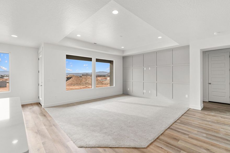 **For a limited time pick all of your options with Salisbury Homes in their design center**
Located in the highly desirable Finley Farms subdivision, this modern 1,818 sq ft home features an open layout, sleek finishes, and stainless steel appliances. With 3 beds, 2 baths, and a 2 car garage, it offers the perfect blend of style, space, and convenience. Move-in ready and set in one of the area's most sought-after communities. Block Wall Included! NOTE: Interior and exterior finishes are predetermined and may change. Photos are examples of the finishes are also subject to change. TAKE ADVANTAGE OF A $7,000 LENDER INCENTIVE AND GET A LOWER RATE! Buyer/agent to verify all info.