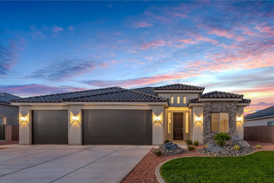 Welcome to your dream home at Sedero, just minutes from the breathtaking Sand Hollow State Park. Surrounded by stunning views and nestled in one of the most scenic locations in Southern Utah, this 1,872 sqft. Residence blends comfort, elegance, and convenience for the lifestyle you've been waiting for. Step inside to find upgraded painted cabinetry, quartz countertops in the kitchen, and waterproof flooring that adds both beauty and durability throughout the main living areas. The home is fully landscaped, making outdoor relaxation effortless from day one. But there's more; this thoughtfully designed home is packed with premium finishes, open-concept living spaces, and natural light that flows throughout! Come check it out today!