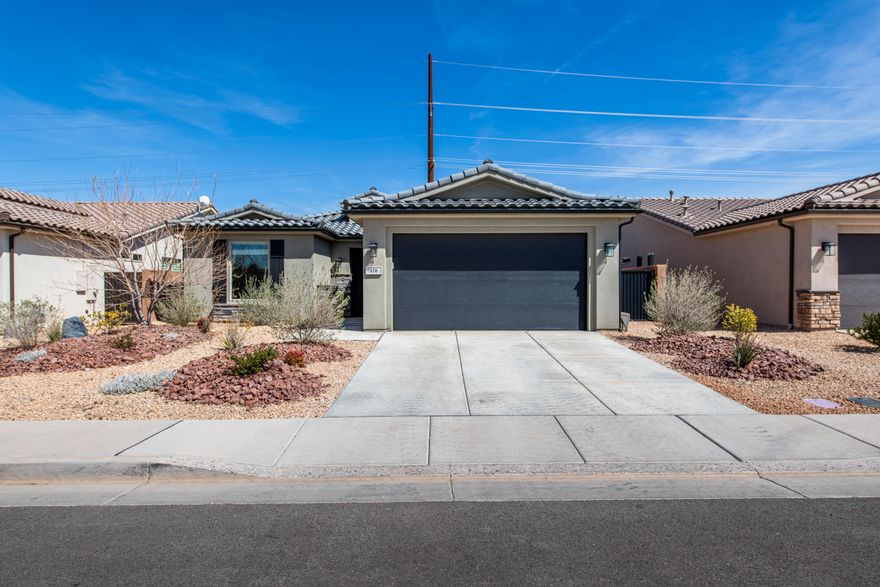 Like-new home in the desirable Brio community!  Built by Cole West, the home features vaulted ceilings, 8 ft doors throughout, oversized shower in the primary bedroom, granite countertops, and soft-close cabinets and drawers. The kitchen shines with extra LED lighting, updated fixtures, backsplash, and a 5-burner gas stove--plus ALL appliances are included!  Outside is a fully fenced, private backyard with an extra-large concrete pad, 12x20 shed, and 4' conduit already installed under the patio for easy future water or power access.  Move-in ready---this one checks all the boxes!