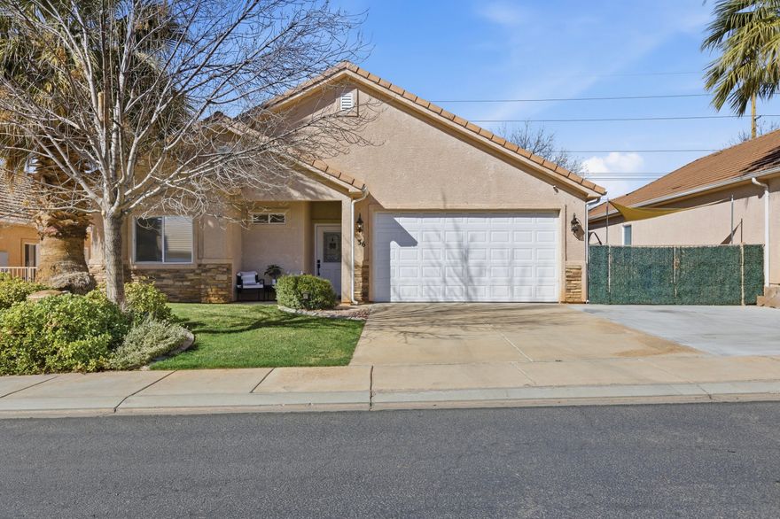 Welcome to this charming 3-bedroom, 2-bath home with a 2-car garage, offering comfort, convenience, and a great lifestyle. Enjoy a secluded backyard with mature landscaping that creates a peaceful outdoor retreat, along with a covered patio perfect for relaxing or entertaining. The property also features RV parking with hookups, adding extra flexibility for travel trailers, guests, or additional storage. Located in a community with a low HOA and access to a pool, this home is close to parks, shopping, walking trails, and everyday amenities. With its inviting layout, private outdoor space, and desirable location, this home is a great opportunity for anyone looking to enjoy both comfort and convenience.