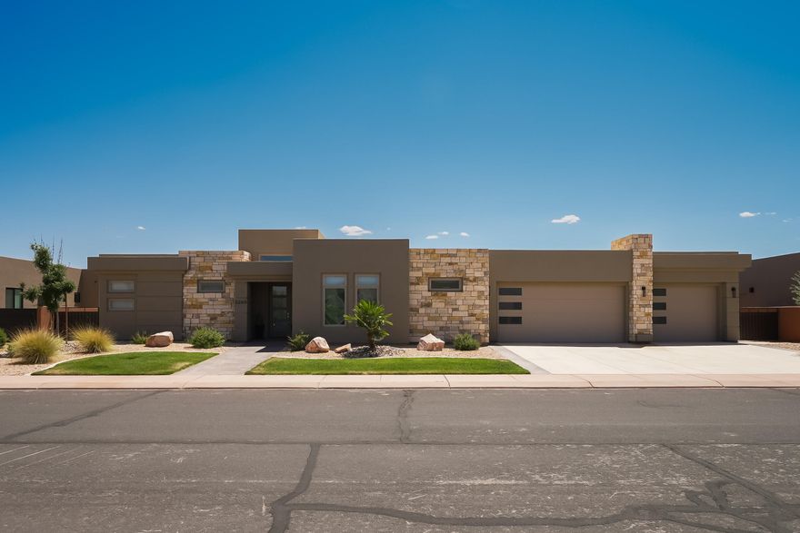 Live where others vacation. Located in The Dunes at Sand Hollow Resort, this spacious, well-maintained 4-bedroom,2.5-bath home is being sold fully furnished, offering true move-in readiness and effortless resort-style living. Whether you're seeking a primary residence or the perfect Southern Utah retreat, this home delivers both comfort and convenience.

The open-concept kitchen flows seamlessly into the expansive family room, creating an ideal space for entertaining or unwinding after a day outdoors. The generously sized primary suite features a spa-inspired ensuite with a garden tub and separate shower. Flexible secondary bedrooms provide options for guests, hobbies, or a dedicated home office.
An extra-deep garage with 8-foot doors offers ample room for boats, side-by-sides, and all your adventure gear. The fully enclosed backyard is professionally landscaped for low-maintenance living.

Enjoy quick access to Sand Hollow Reservoir, championship golf at Sand Hollow Golf Course, miles of scenic desert trails, and approximately 24 miles to Zion National Park. Here, you're at the center of Southern Utah's most sought-after recreation -- while still enjoying the peace of a quiet residential setting.