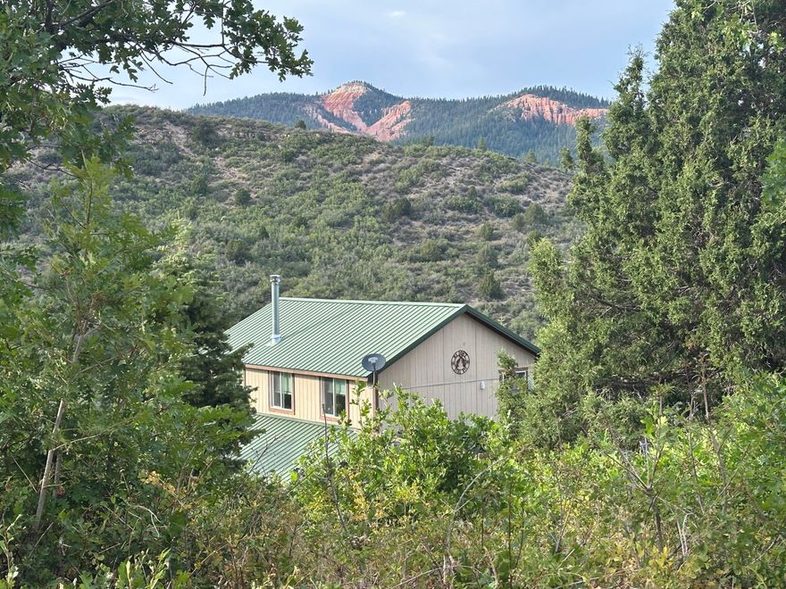 Welcome to an extraordinary opportunity to own a one-of-a-kind retreat nestled in the heart of Southern Utah's stunning red rock country. This remarkable 20.04-acre property with a 1 bedroom cabin, located in the coveted Deer Springs Ranch, offers everything you need to embrace adventure, tranquility, and self-sufficiency-just a short drive south of the world-renowned Bryce Canyon National Park