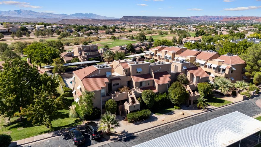 Affordable St. George condo for sale in desirable Bloomington Hills! This updated unit features luxury vinyl plank flooring, freshly painted cabinets, and a new walk-in shower with Carrara stone walls. Enjoy resort-style amenities—pool, tennis courts, clubhouse—plus HOA coverage for yard care and structural insurance. Located in the efficient Dixie Power district and just minutes from St. George Golf Club, shopping, and dining. Perfect as a personal home or smart investment property. Schedule your showing today!