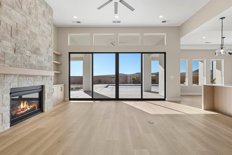 TO-BE BUILT! Designed with both purpose and polish in mind, this home offers a very rare blend of flexibility and thoughtful design. The oversized 55'x18' RV garage features
14' tall doors & plenty of room for recreational vehicles, toys, & gear, + a bonus loft space that can adapt as a workout area, lounge, pool room, or additional
storage. Tucked behind the RV garage, the detached casita adds another layer of functionality—ideal for visitors, income producing rental, or independent living. Throughout the home, you'll find carefully selected finishes & quality craftsmanship that elevate every room. Conveniently located just 5 minutes from
SR-7, 7 minutes from Lin's Grocery Store, and under 15 minutes to Sand Hollow, this property offers easy access without sacrificing a sense of calm