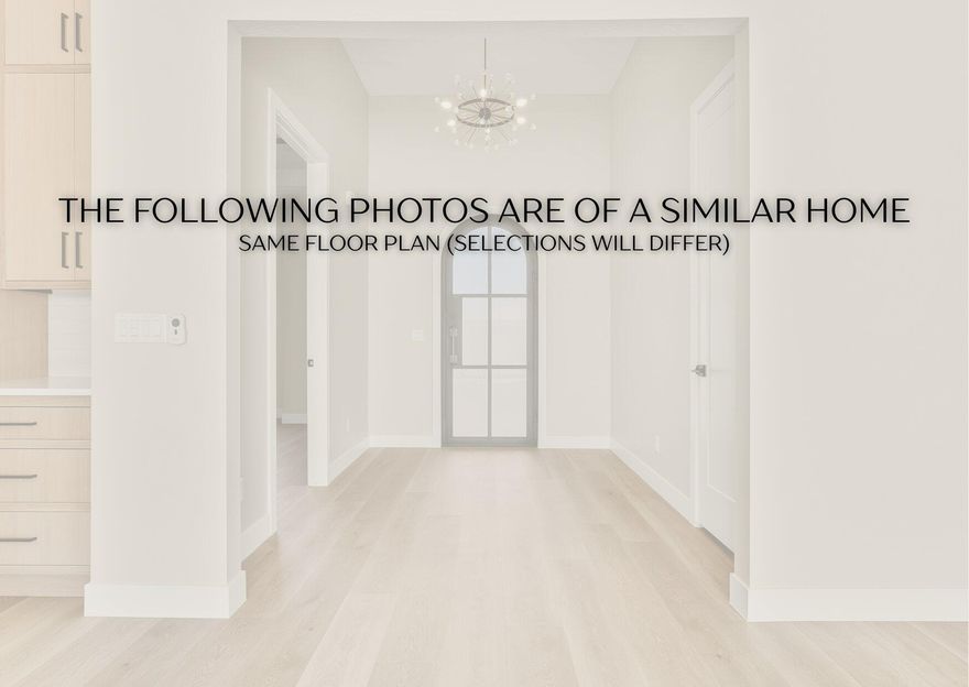 TO-BE BUILT! Designed with both purpose and polish in mind, this home offers a very rare blend of flexibility and thoughtful design. The oversized 55'x18' RV garage features
14' tall doors & plenty of room for recreational vehicles, toys, & gear, + a bonus loft space that can adapt as a workout area, lounge, pool room, or additional
storage. Tucked behind the RV garage, the detached casita adds another layer of functionality—ideal for visitors, income producing rental, or independent living. Throughout the home, you'll find carefully selected finishes & quality craftsmanship that elevate every room. Conveniently located just 5 minutes from
SR-7, 7 minutes from Lin's Grocery Store, and under 15 minutes to Sand Hollow, this property offers easy access without sacrificing a sense of calm