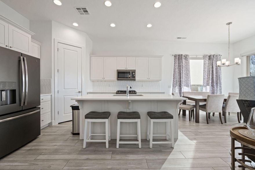 Elevated high above a peaceful, low-traffic street, this home captures the best views in the neighborhood while offering a level of privacy and scale that its neighbors simply lack. The ''Martin'' floor plan within the Villas at Sun River 55+ community. The home offers 1,433 square feet of single-level living space with three bedrooms and two bathrooms. The interior includes an open-concept kitchen and living area designed for accessibility and ease of use. Situated on a premium view lot with no backyard neighbors. A low privacy wall provides unobstructed visibility of the surrounding desert landscape. Residents of the Villas at Sun River have access to a private community center, swimming pool, pickleball courts, sports courts, fitness center, and walking trails. The HOA fee includes partial yard maintenance. Schedule your private tour today!