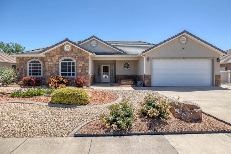 Welcome to an exceptional opportunity in the heart of Hurricane, Utah where space, flexibility, and lifestyle come together.  there is no HOA and the home is situated on a culdesac so there is no thru traffic. The seller's did over $50,000 worth of improvements to the home when they bought it. 
There is ample room to accommodate a private pickleball court, golf practice area, resort style pool or storage area for your recreational vehicles such as RV's. boats, and side-by-side's. This property offers the freedom to create a backyard oasis that you have always imagined!