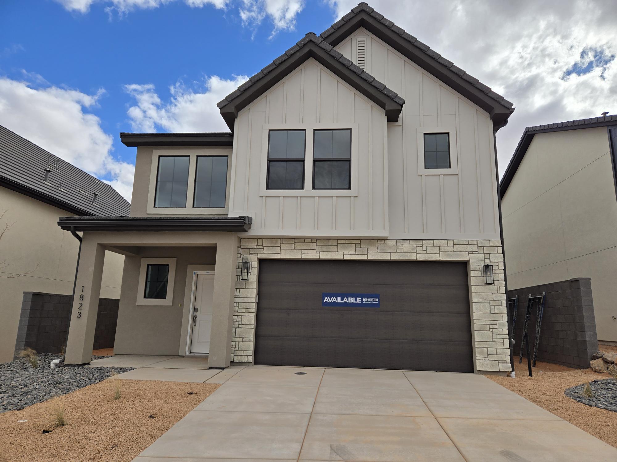 March move-in! Featured in the popular Farmhouse exterior, this new Edgewood floor plan features a walk-in closet in every bedroom and a loft space upstairs here in the desirable community of Long Valley. You will enjoy an oversized backyard, an open floorplan that boasts a kitchen with generous pantry, a large kitchen island with breakfast bar, quartz countertops, stainless appliances and natural gas cooking. Enjoy our community pools, hot tub, pickleball courts, 18 hole putting course and more! Ask me about our generous home warranty and smart home package! ** Special Interest Rates are Available when you use DHI Mortgage in addition to receiving $5,000 toward closing costs. The actual home may differ in color, material, and/or options.