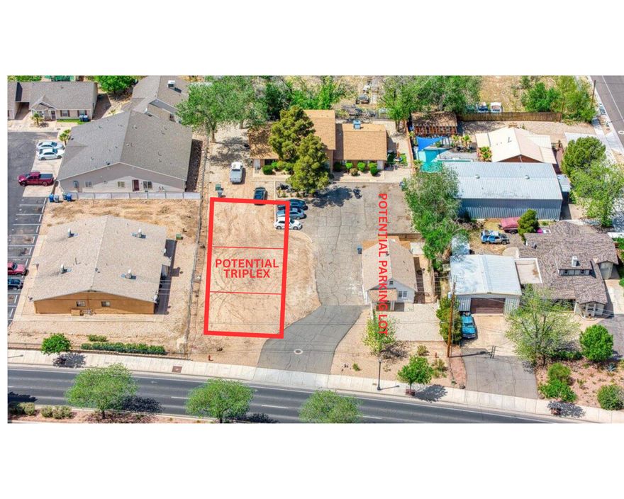 Great income producing investment property with rare upside opportunity to create additional income. Awesome location and close to all amenities and the gateway to Zion! This property has the space and zoning to build additional rental units. (see attached site plan). All units have been updated. (New paint, new flooring, new cabinets, blinds, and appliances) Brand new roof in 2019, two brand new air conditioner units in 2018.