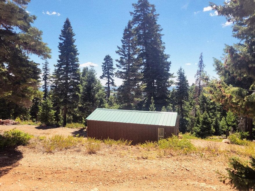 Just 5 miles away from Navajo Lake these 2 neighboring lots are ready for a new owner to enjoy. The property is sloped which provides an spectacular view of the surrounding mountains. The lot is nicely wooded with tall pine and a circular driveway on both parcels. The county allows seasonal trailers making this your own special campsite with an RV/Travel Trailer or place for you to build your dream cabin while enjoying the view. The property has an approved septic system and a shed that has been turned into a glamping cabin. Water is hauled by the property owner and would be stored in a tank at the property. Power will be provided by either a solar system or generator. Enjoy this investment without worries of additional monthly bills. Access to this lot by vehicle is seasonal and during the winter months is by a snowmobile. Fishing and boating at Navajo Lake. This area has easy access to the 32 mile Virgin River Rim Trail and the gateway to the famous Zion Narrows 17 mile hike.