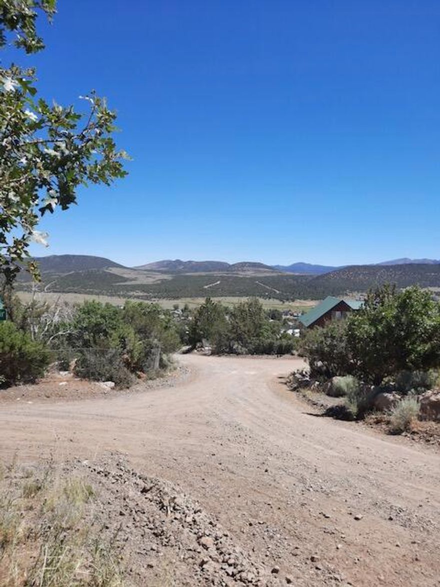 Beautiful lot in Pine Valley.  Perfect for a second home getaway, cabin, summer or primary residence.  This large corner lot has beautiful views of the mountain, valley and surrounding area.