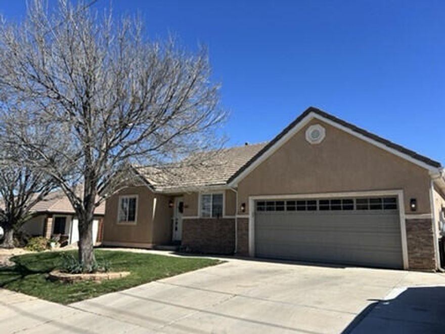 Located in a quiet Washington neighborhood, this well-maintained home at 1883 S 20 E offers comfort, functionality, and thoughtful updates throughout. The interior features updated appliances, new window treatments, modern light fixtures, and a recently installed reverse osmosis system, providing both style and everyday convenience. A large crawlspace adds valuable additional storage space rarely found in comparable homes.
The outdoor space is designed for both relaxation and practicality, highlighted by multiple mature trees, a full irrigation system, and a brand-new kids playset creating an inviting backyard setting. The property also includes RV parking and an outdoor shed with electricity--ideal for hobbies, storage, or workspace needs. This home combines usable space, upgrades, and outdoor amenities in one complete package.