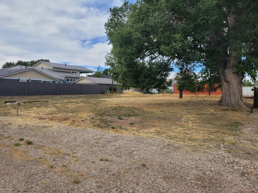 Improved .25 acre building lot in the heart of Enterprise. New block wall on the West side of the lot. Lot is within 1 mile to schools, parks, & market. Impact fees paid & power, water, sewer, and natural gas on the property, as there was previously a mobile home on the lot. Reconnection fees will be needed once you add your dream home. Power pole on lot recently relocated to a better location. Buyer to verify all information.