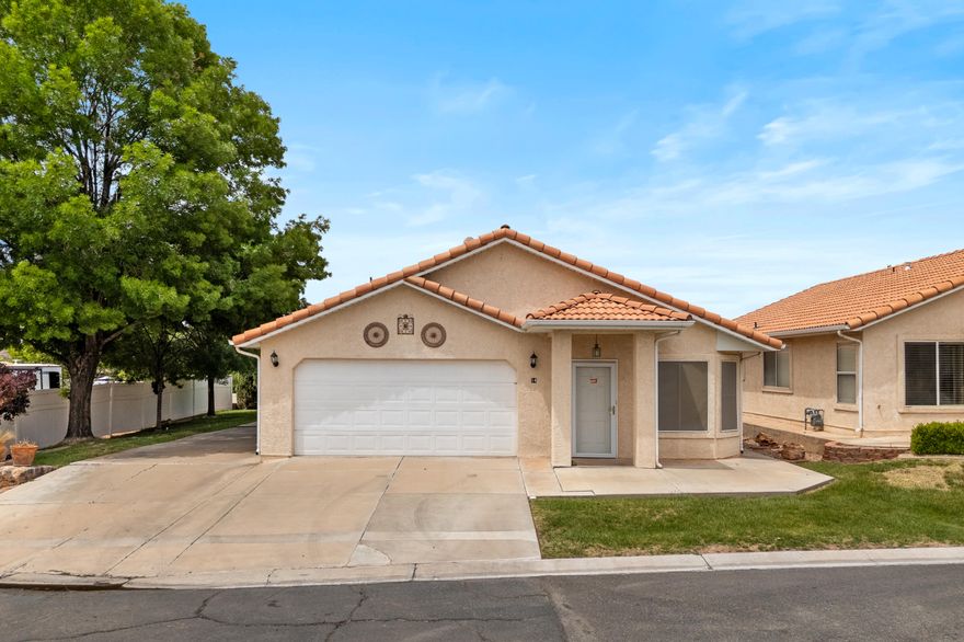 Great 3 bedroom 2 bath home. perfect for a primary or second residence. Located in a 
55+community with a separate living room, 2 car garage, extra room for parking and.... you would love the extra sunroom, close to restaurants and shopping centers. Affordable HOA.