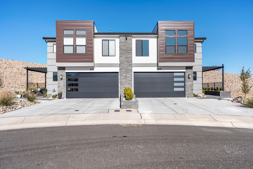 Luxury 4-bedroom, 2.5-bath townhome with a 2-car garage featuring modern architecture and a covered entry. Owned for less than a year, this home is basically new and offers the added benefit of the builder warranty transferring to the new owner. Inside, you'll find upgraded light fixtures and window coverings throughout, quartz countertops, stainless steel gas appliances, EVP flooring in the main living areas and bathrooms, upgraded carpet in the bedrooms, a stylish kitchen backsplash, and a custom mudroom with built-in cubbies. The private backyard is a huge bonus and gives you space to relax, play, or entertain. HOA includes access to the community pool and pickleball courts, with parks and trails nearby. Buyer and agent to verify all information.