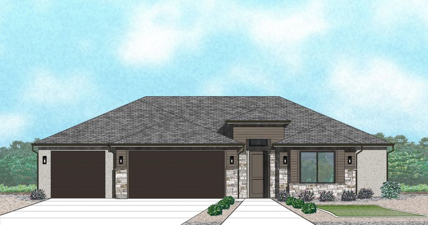 Experience comfortable single-level living in this new 3-bedroom, 2-bath home offering approximately 1,800 sq. ft. of thoughtfully designed space. The gourmet kitchen features a wall oven, countertop range, quartz countertops, and upgraded cabinetry, ideal for both cooking and entertaining. The open layout flows into a bright living area, while the primary suite provides a private bath and generous closet space. Two additional bedrooms offer flexibility for guests or hobbies. Built with quality craftsmanship, this home blends modern style with everyday functionality. Contact us today!