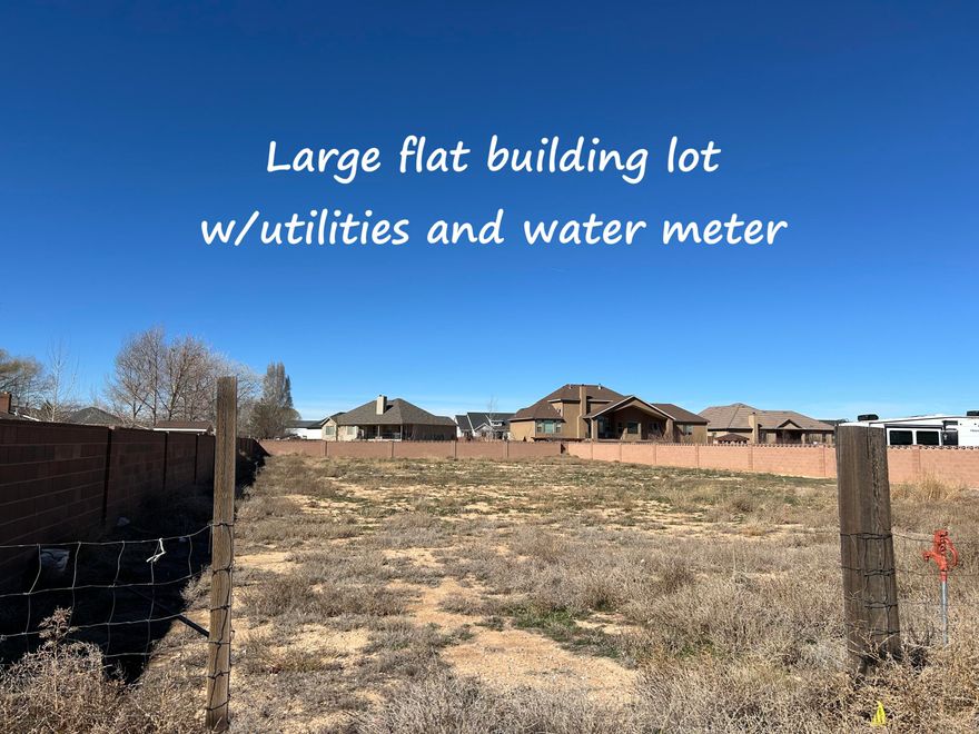Large building lot in Legacy Estates ready for your dream home. This .58 acre lot has all utilities to the lot and has the water meter set already - saving you thousands! There is additional value added in the block wall on three sides. Large enough for home, and detached garage/RV parking and more. You won't find many lots this size for sale right now, so if
you value space and the easy pace of Enoch - this is perfect for you! You can bring your own builder. Curbs and gutters already in place, just waiting for your new home!
