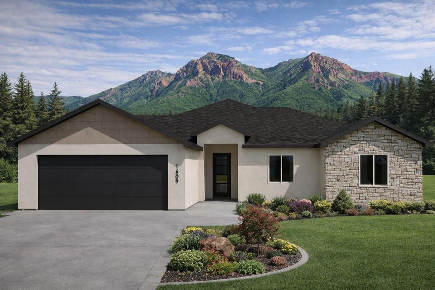 Brand new construction in The Prairie at Bauer Meadows! This 3-bedroom, 2-bath home offers 1,609 square feet of thoughtfully designed living space with an open-concept layout and 2-car garage. The kitchen flows seamlessly into the dining and living areas, creating a comfortable space for everyday living and entertaining, while the primary suite features a private bath and walk-in closet with additional bedrooms offering flexibility. Located in the growing South Mountain master-planned community, this up-and-coming neighborhood showcases beautiful views of Shurtz Canyon and future plans for an elementary school and fire department just across the street, adding convenience and long-term value.