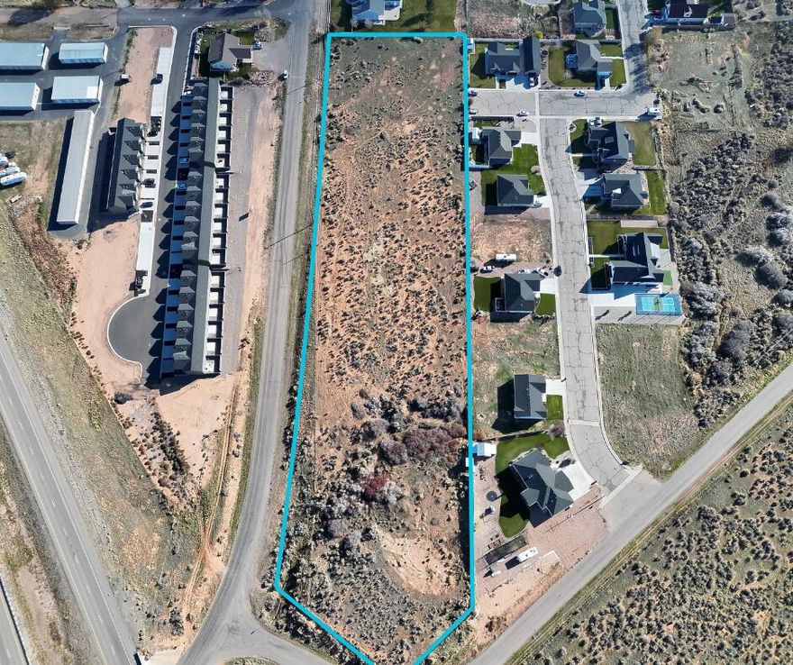 Potential Investment Opportunity! All utilities are close by. Within Parowan city limits with endless possibilities. This developable land is zoned R2 and awaits your vision to bring it to life!