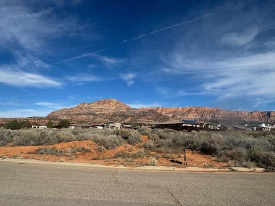 Don't miss your chance to build in the BEAUTIFUL Cedar Point Subdivision just under an acre! This lot has views in every direction. Conveniently located near Zion National Park, never-ending hiking and
off-roading. Bring your own builder! Soil tests are available. Call listing agent for more details!
Buyer to verify all information, deemed reliable, however buyer to verify all info including utilities & HOA information if applicable.