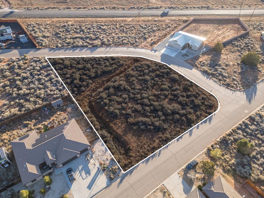 Don't miss your chance to build in the BEAUTIFUL Cedar Point Subdivision just under an acre! This lot has views in every direction. Conveniently located near Zion National Park, never-ending hiking and
off-roading. Bring your own builder! Soil tests are available. Call listing agent for more details!
Buyer to verify all information, deemed reliable, however buyer to verify all info including utilities & HOA information if applicable.