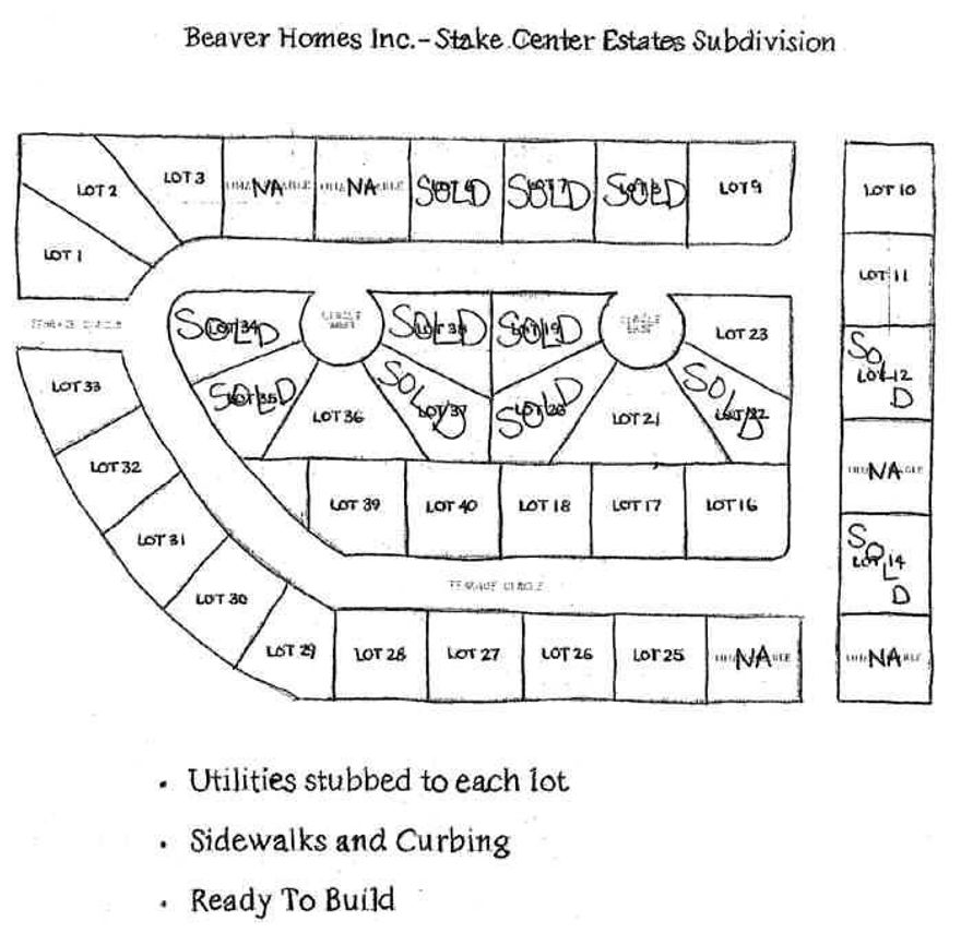 Great Beaver Subdivision! Ready to Build! Bring your own builder. Call Robert Evans 435-680-6336.